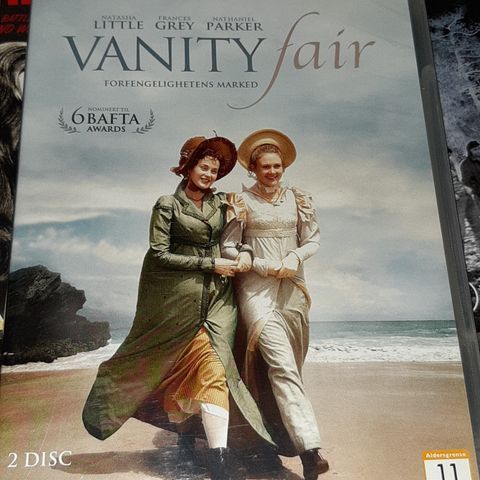 Vanity Fair(2 DVD)norsk tekst