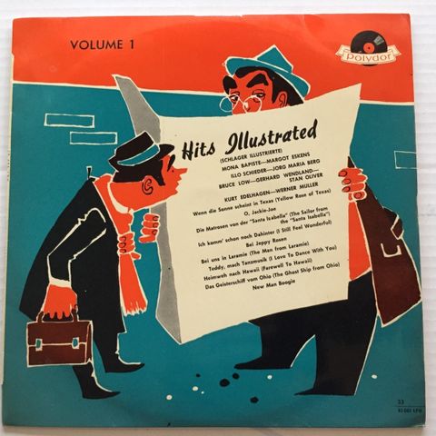 VARIOUS ARTISTS / HITS ILLUSTRATED VOL 1. - 10" VINYL LP