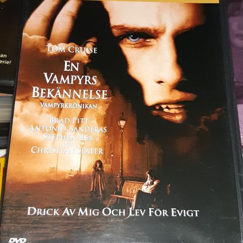 En Vampyrs Bekjennelser (DVD)norsk tekst