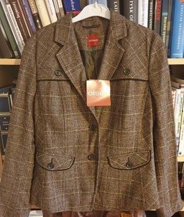 Stilig jakke - Windsor style - Olsen - str 40