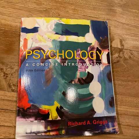 Psychology - A concise introduction