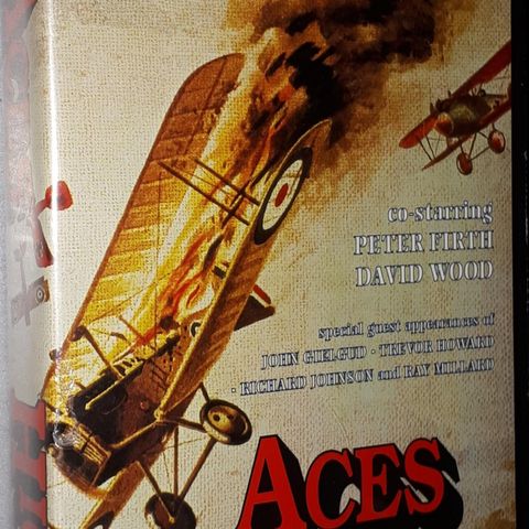 VHS SMALL BOX.ACES HIGH 1988.