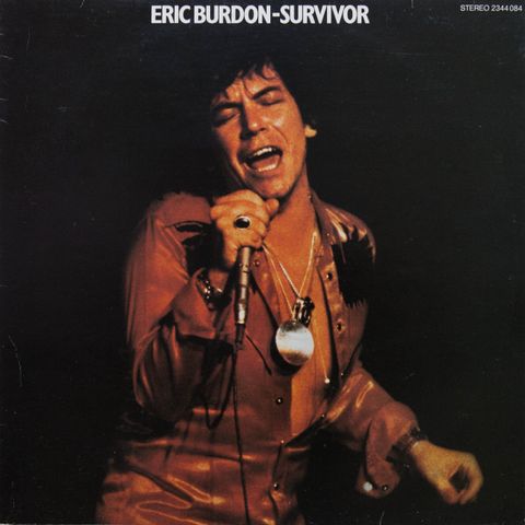 LP - Eric Burdon - Survivor, 1977, Scandinavia