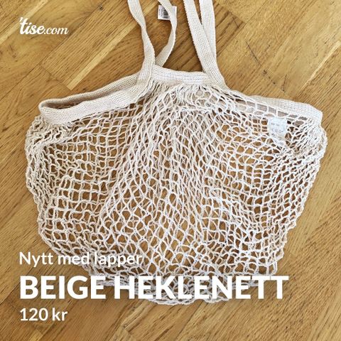 Beige Heklenett