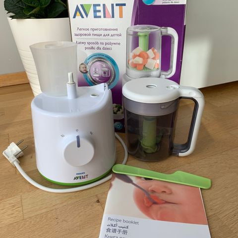 Dampkoker og blender 2in1 fra Avent