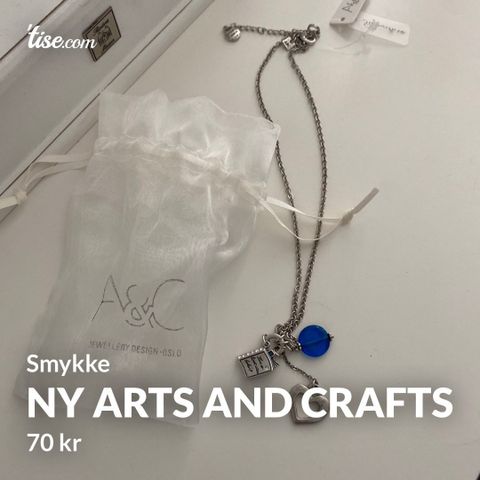 Ny Arts and Crafts smykke selges 50kr