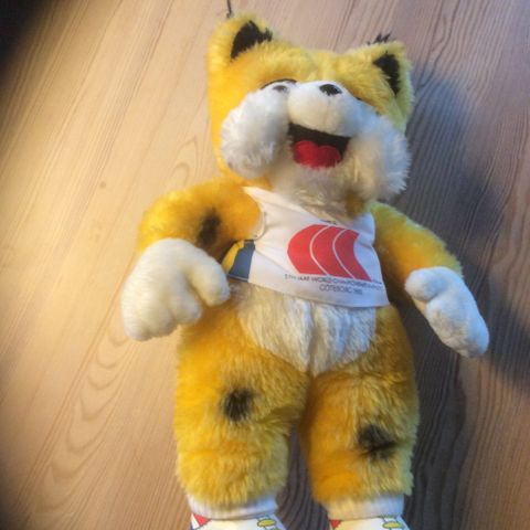 Maskot fra friidretts-VM i Gøteborg i 1995