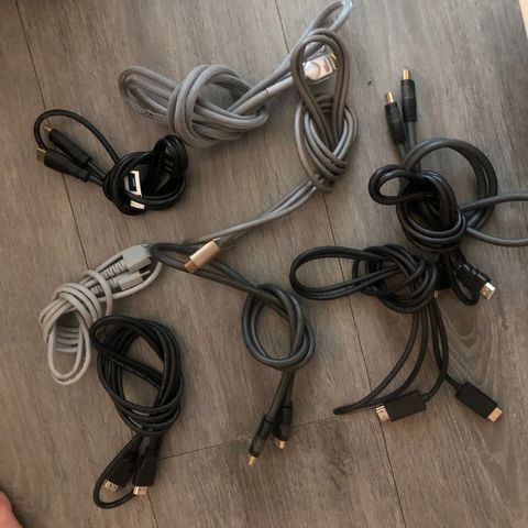 8 stk hdmi kabler selges pris for alle