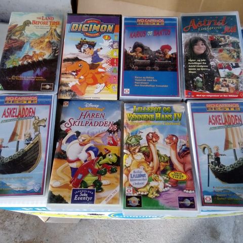 VHS barnefilmer
