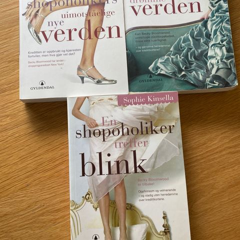 4 bøker av Sophie Kinsella