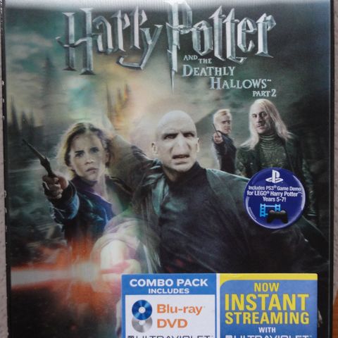 Harry Potter blu-ray +DVDcombo pack ultraviolet  includesPS3Game lenticular