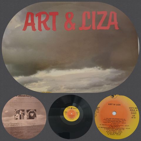 VINTAGE/RETRO LP-VINYL "ART & LIZA 1981 - ART UAN DAMME & LISA WATSON "