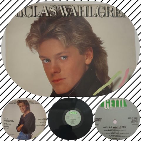  VINTAGE/RETRO LP-VINYL "NICLAS WAHLGREN 1984 "