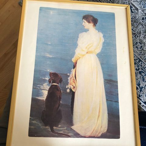 Print av Peder Severin Krøyer