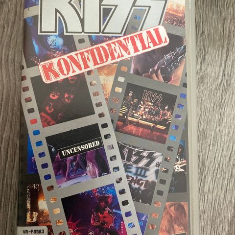 Kiss konfidential. Vhs. Gi bud