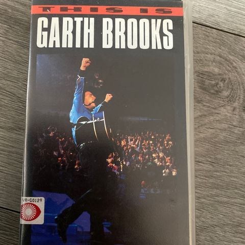 Garth Brooks. Vhs live