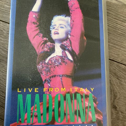 Madonna. Ciao Italia. Vhs