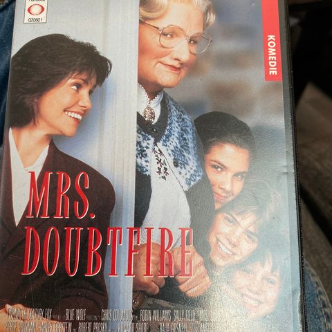 Mrs Doubtfire. Vhs