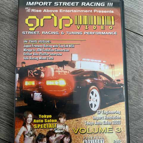 Grip. Import street racing. Dvd