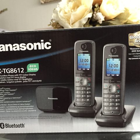 PANASONIC KX-TG8612 hjemmetelefon