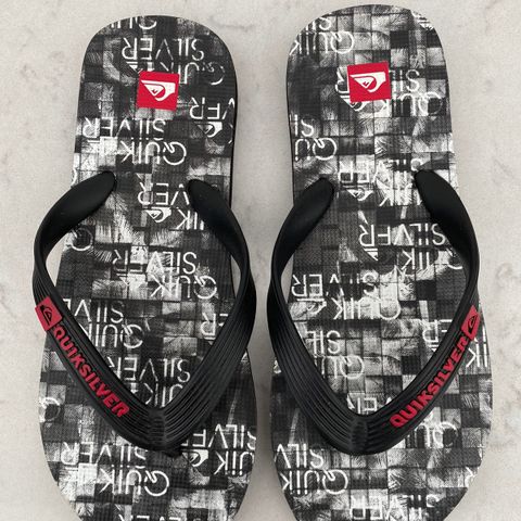 Nye! Kjempefine QuickSilver flip flopper - sandaler - flip flops str 37, selges!