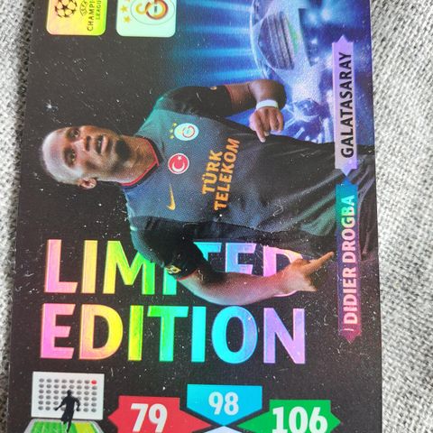 Limited Edition Didier Drogba Galatasaray Champions League