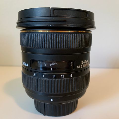 Sigma 10-20mm objektiv for Nikon