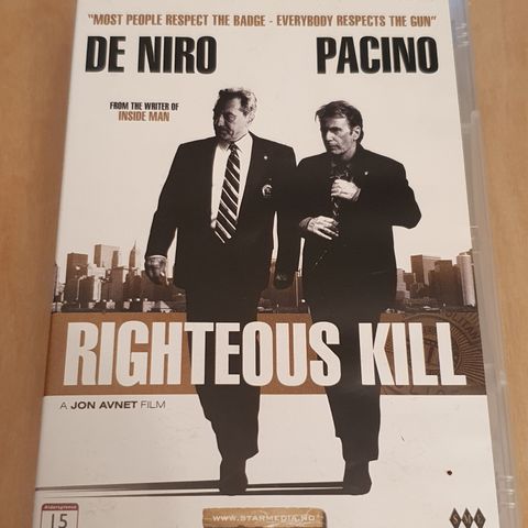 Righteous Kill  ( DVD )