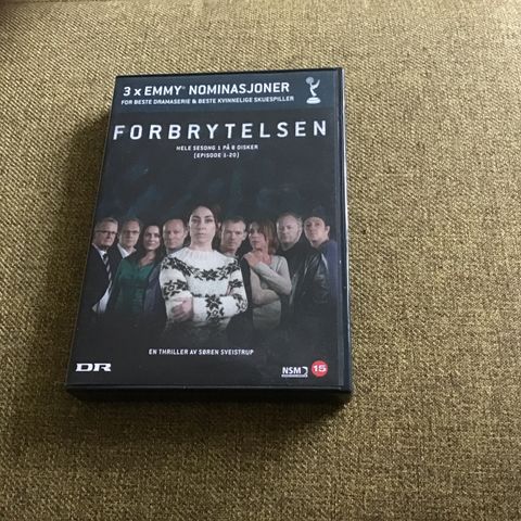 TV-krim / Forbrytelsen sesong 1 på DVD