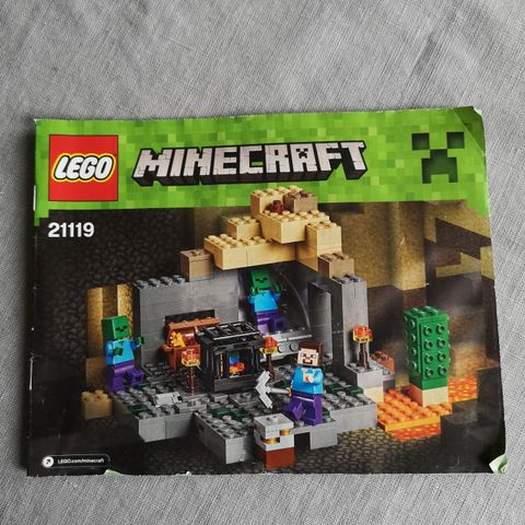 Lego Minecraft 21119 bruksanvisning