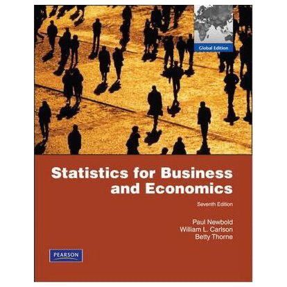 Statistics for Business and Economics (Global Edition)