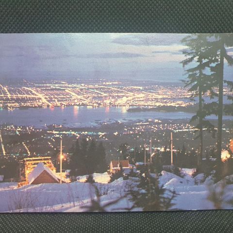 Night View from Grouse Mountain - Vancouver, B. C.