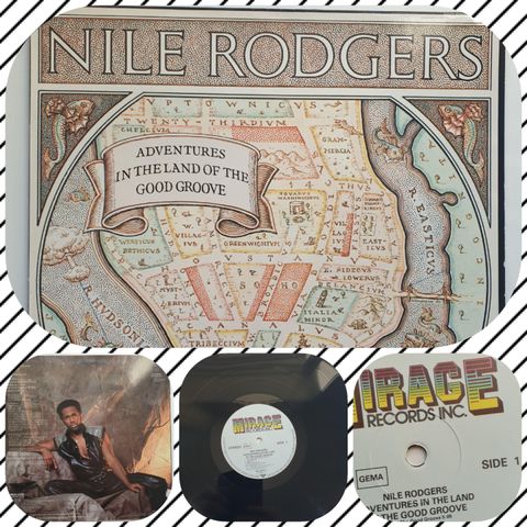 VINTAGE/RETRO LP-VINYL "NILE RODGERS/ADVENTURES IN THE LAND OF THE GROOVE 1993"