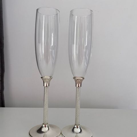 Champagne glass til bryllup