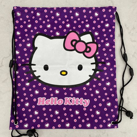 Hello Kitty badebag - bag - gympose - skopose - veske, selges!