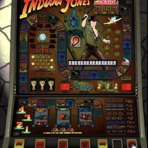 Indiana Jones Spilleautomat kronespill ønskes kjøpt