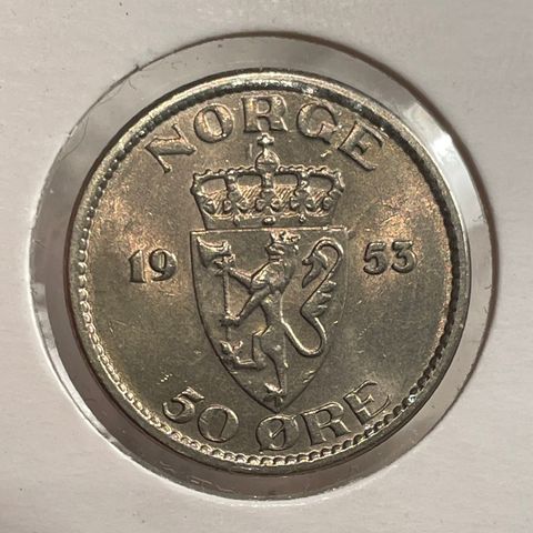 50 øre 1953