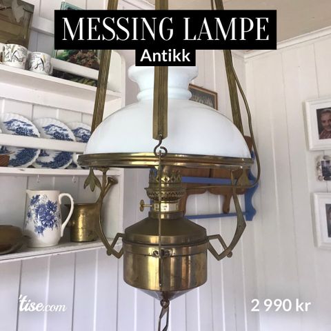 antikk lampe