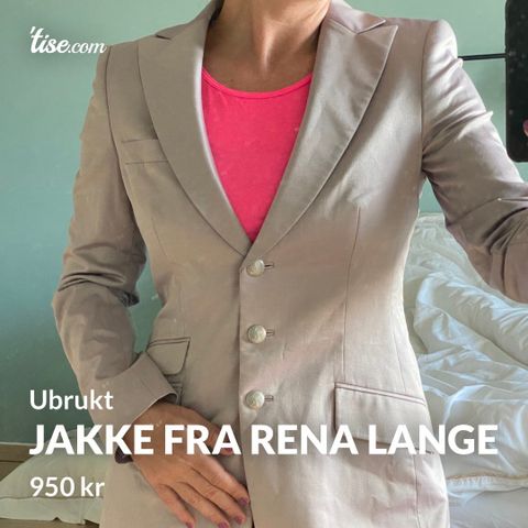 Blazer fra Rena Lange - ubrukt