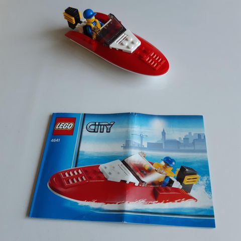Lego City Speedbåt 4641