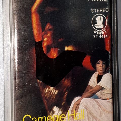 KASSETT.SHIRLEY BASSEY.VOL.2.CARNEGIE HALL CONCERT.