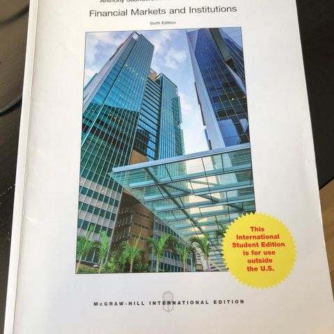 Financial Markets and Institutions