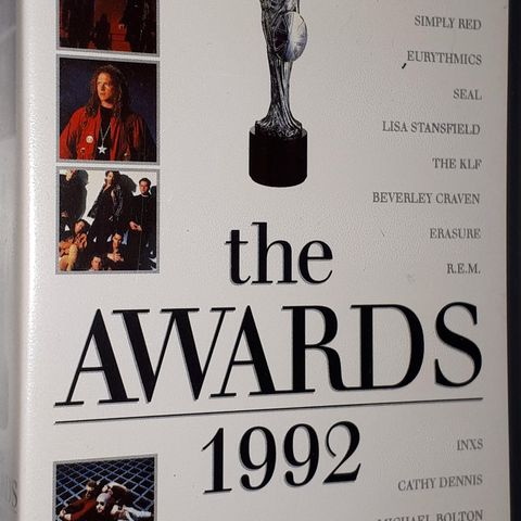 VHS SMALL BOX.THE AWARDS 1992.