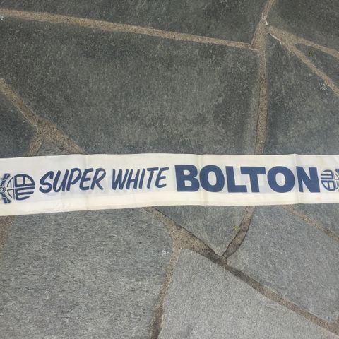 Bolton Wanderers - vintage silkeskjerf fra 70-tallet