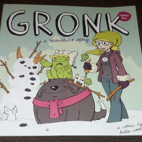 Gronk vol 2 tegneserie selges! 