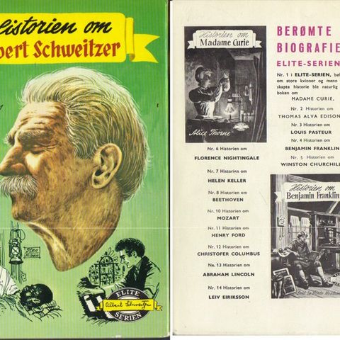 Charlie May Simon: Historien om Albert Schweitzer