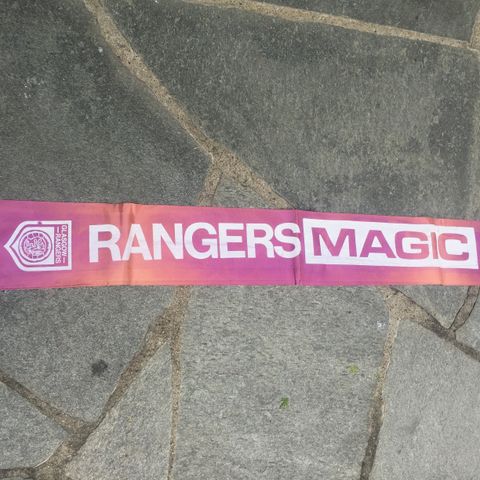 Glasgow Rangers - vintage silkeskjerf fra 70-tallet