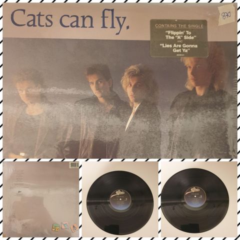 VINTAGE/RETRO LP-VINYL "CATS CAN FLY 1986"