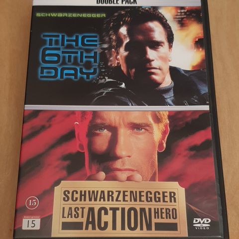Last Action Hero + The 6`th Day  ( DVD )