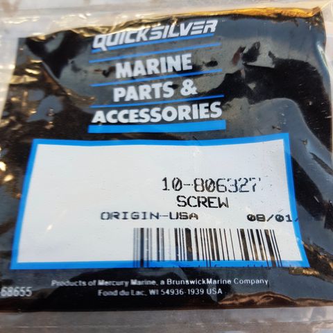 Mercruiser Bravo screw 10-806327